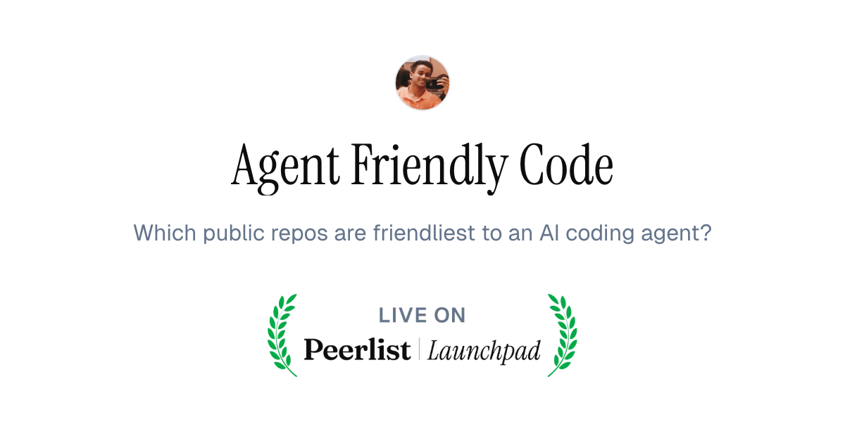 Live on Peerlist Launchpad